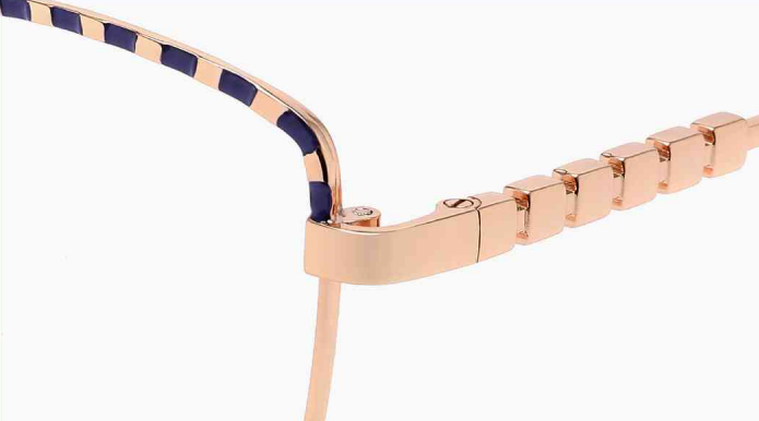 &Oacute;culos em formato de gato de metal - estilo moderno