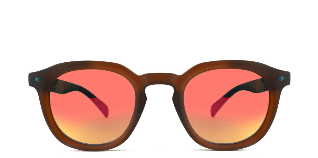 Óculos de sol moldados por injeção VIC Retro Round TR90 – VICYT01-02