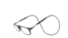 Óculos de leitura TR magnéticos portáteis pendurados no pescoço com lentes substituíveis modelo 844