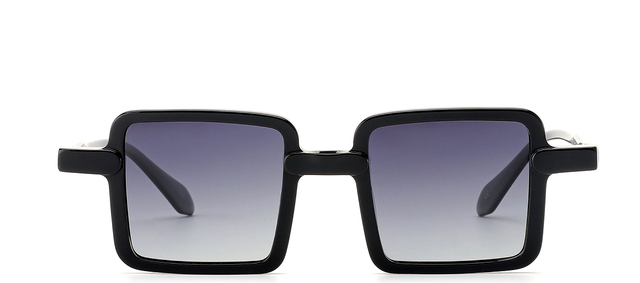 Óculos de sol de acetato quadrado geométrico para atacado