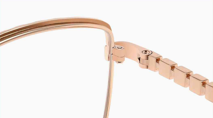 &Oacute;culos em formato de gato de metal - estilo moderno